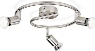 Philips Essentials Limbali Opbouwspot - GU10 - Mat Chroom - 3 x 50W - IP20