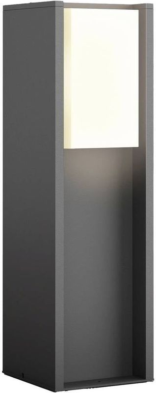 Philips Hue Turaco sokkellamp - warmwit licht - zwart - laag
