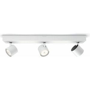 Philips Star opbouwspot - 3-lichts - wit