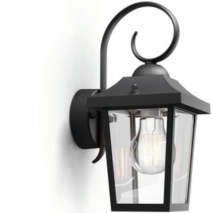 Philips Buzzard buitenwandlamp - zwart