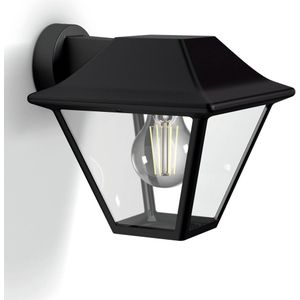 Philips Alpenglow Wandlamp - Zwart - 1x60W