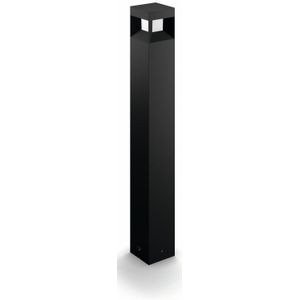 Philips PARTERRE zwarte paal buitenlamp