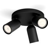 Philips - Pongee - Opbouwspot - Zwart - Hoogwaardige Materialen