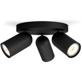 Philips - Pongee - Opbouwspot - Zwart - Hoogwaardige Materialen