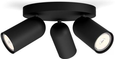 Philips - Pongee - Opbouwspot - Zwart - Hoogwaardige Materialen