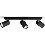 Philips Kosipo spotschiene, 3xGU10, schwarz