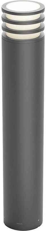 Philips Hue Lucca sokkellamp - warmwit licht - zwart - hoog