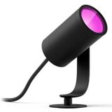 Philips Hue Lily tuinspot - wit en gekleurd licht - 1-spot - zwart - laagspanning - basis