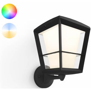 Philips Hue White & Color Ambiance Econic Buitenw&lamp - Zwart