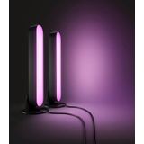 Philips Hue Play lightbar wit en gekleurd licht zwart 2 pack basis