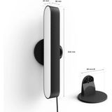 Philips Hue Play lightbar wit en gekleurd licht zwart 2 pack basis