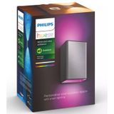 Philips - Hue Resonate - Wandlamp - Wit en Gekleurd Licht - Roestvrij Staal