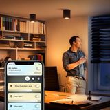 Philips Hue Pillar LED-spot Dimschakelaa - Zwart