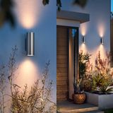 Philips Hue Appear Wandlamp voor Buiten - Wit en Gekleurd licht - IP44 Waterbestendige Muurlamp - Buitenverlichting - Verbind met Hue Bluetooth of Bridge - Werkt met Alexa en Google