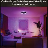 Philips Hue Infuse Plafondlamp White and Color Ambiance Zwart 42cm
