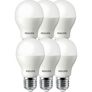 Philips CorePro LEDbulb A60 E27 4W 3000K 350lm 230V - Warm Wit - Per doos á 6 stuks