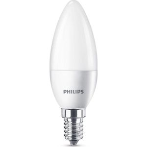 Philips E14 led-lamp kaars mat 4W (25W)