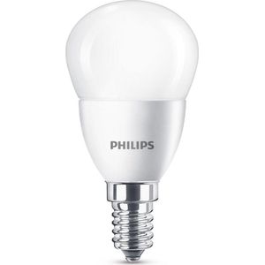 Philips LED Kogel lamp E14 - 5,5W (40W) - Kleine E14 fitting - Warm wit