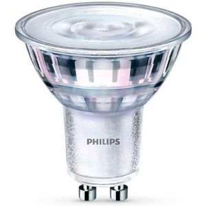 Philips ampoule LED GU10 5W Equivalent 50W Froid Compatible variateur Blanc