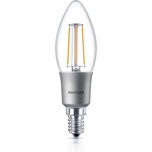 Philips E14 filament led-gloeilamp kaars dimbaar 3W (25W)