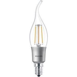 Philips - LED Filament Tipkaars - Helder - E14 - BA35