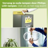 Philips Ledlamp Mat Warm Wit E27 5,5w 6 Stuks