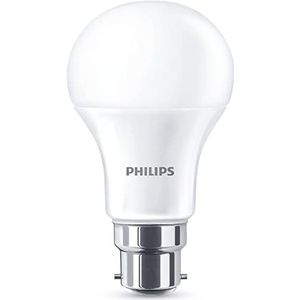 Philips Lot de 6 Ampoules LED Standard Culot B22, 11W équivalent 75W, Blanc Chaud 2700K, Dépolie