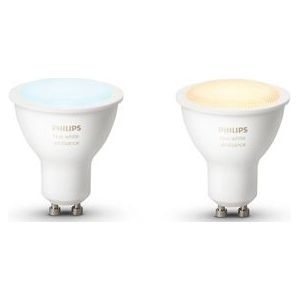 Philips - Zoom - GU10 - Wit ambiance - 2 Stuks