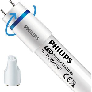 Philips - LED Buis T8 MASTER (EM/Mains) High Output 12W 1575lm - 865 Daglicht | 90cm - Vervangt 30W