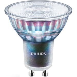 Philips Lighting 70765400 LED-lamp Energielabel F (A - G) GU10 Ballon 5.5 W = 50 W Warmwit (Ø x l) 50 mm x 54 mm Dimbaar 1 stuk(s)