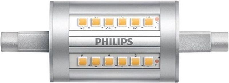 Philips 78mm LED R7s - 7.5W (60W) - Koel Wit Licht - Niet Dimbaar