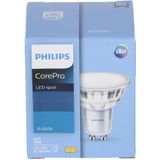 Philips - LED spot - GU10 - Corepro - 4.6-50W - 830 - 3000K warm wit licht - 36D