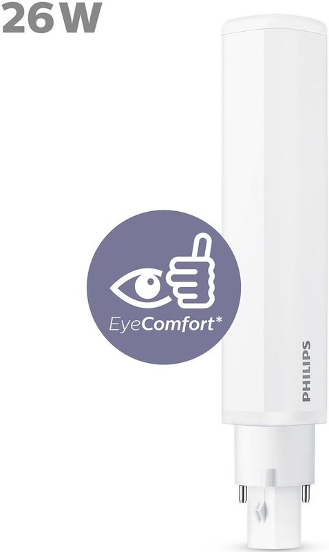 Philips - Led Plc 840 2p 8,5w G24d-3 - Lamp - Koelwit - Energiezuinig