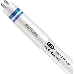 Philips - LED TL - T5 fitting - MASTER LEDtube - HF - 600mm - HE - 8W - 830 - 3000K warm wit licht