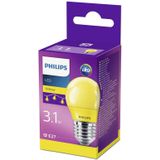 Philips - LED lamp - E27 - 3,1W - Geel