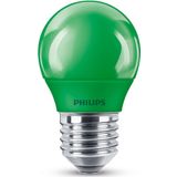 Philips LED colored E27 GROEN 1-pack