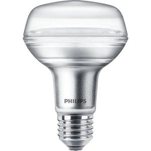 6x Philips LED lamp E27 | Reflector R80 | 2700K | 8W (100W)