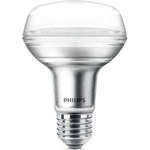 Philips ampoule LED E27 R80 Verre 45W Equivalent 60W Blanc chaud