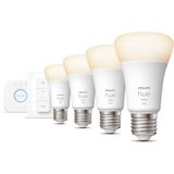 Philips Hue - Starterkit - Slimme Verlichting - Warmwit - Inclusief Dimmer Switch