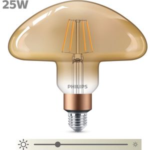 Philips - Vintage LED-lamp - E27 - Dimbaar - Kleurtemperatuur 2000 K