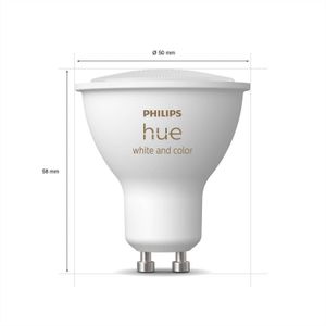 Philips Hue - GU10 Starter kit - White & Color Ambiance - Bluetooth