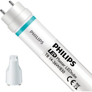 Philips LED Buis T8 MASTER Value (EM/Mains) High Output 14W 2100lm | 120cm | 3000K - Warm wit (830)