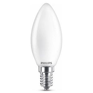 6x Philips LED lamp E14 | Kaars B35 | Mat | 4000K | 6.5W (60W)