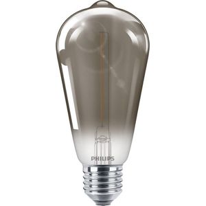 Philips LED lamp E27 | Edison ST64 | Filament | Smoky | 1800K | 2.3W (15W)