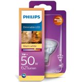 Philips - WarmGlow - Dimbare Spot - Warm White - LED - GU5.3