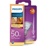 Philips - WarmGlow - Dimbare Spot - Warm White - LED - GU5.3