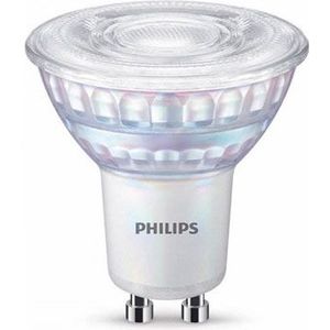 6x Philips GU10 LED spot | WarmGlow | 2200-2700K | Dimbaar | 6.2W (80W)