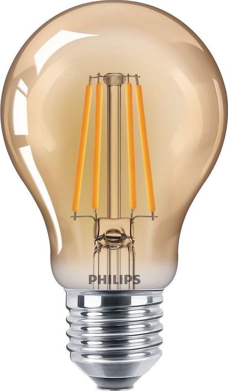 Philips LED Filament E27 - 4W (35W) - Warm Wit Licht - Niet Dimbaar
