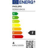 Philips LED Filament E27 - 4W (35W) - Warm Wit Licht - Niet Dimbaar