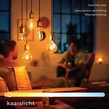 Philips LED Filament E27 - 4W (35W) - Warm Wit Licht - Niet Dimbaar